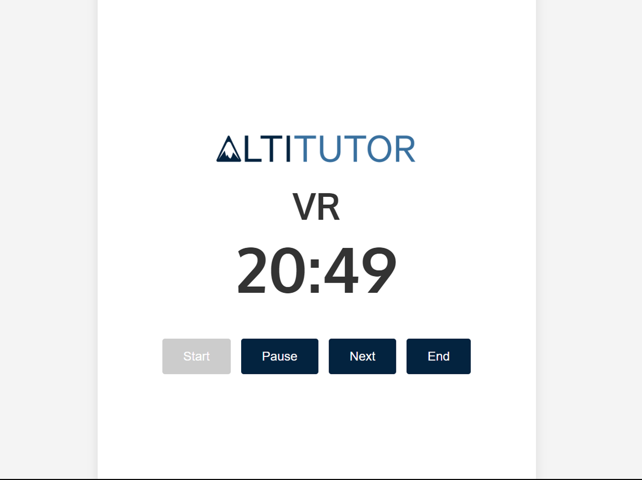 Altitutor UCAT Timer